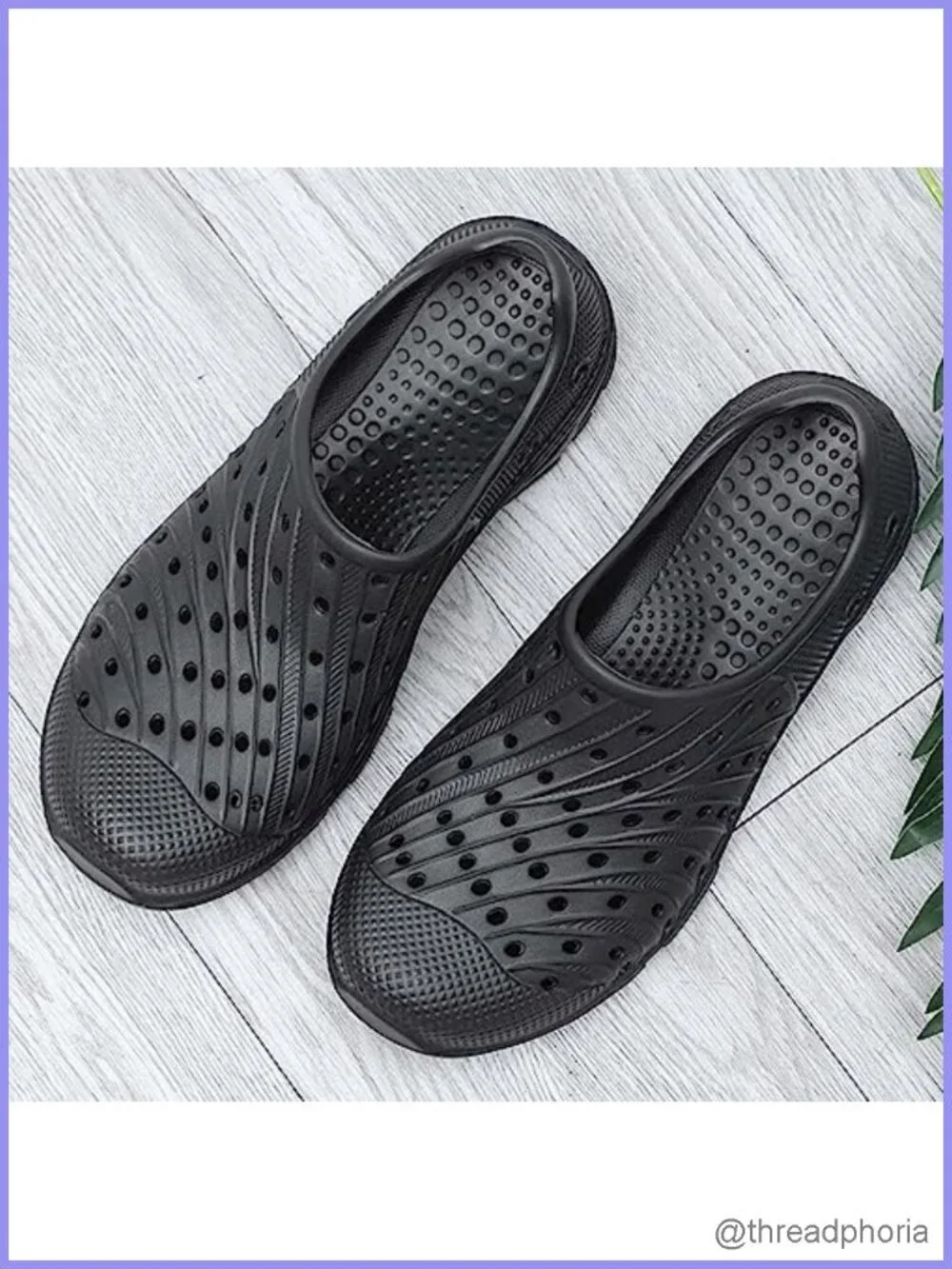 Men's Garden Clog Sandals EVA Breathable Slip-On Non-Slip Clogs